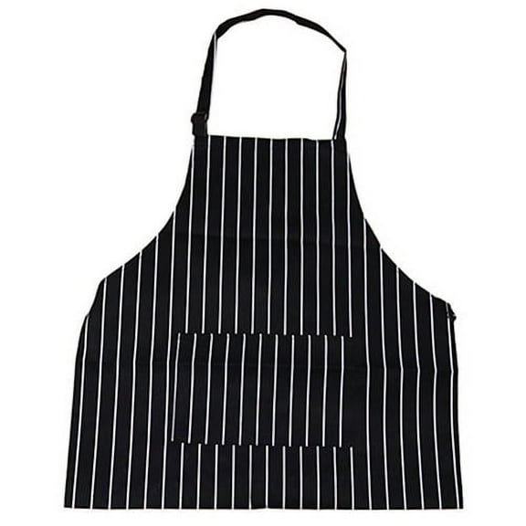 Grandest Birch Women Men Cooking Chef Kitchen Restaurant Bib Apron Dress with 2 Pockets Gift Big Pocket Stripe Lattice Cook Apron