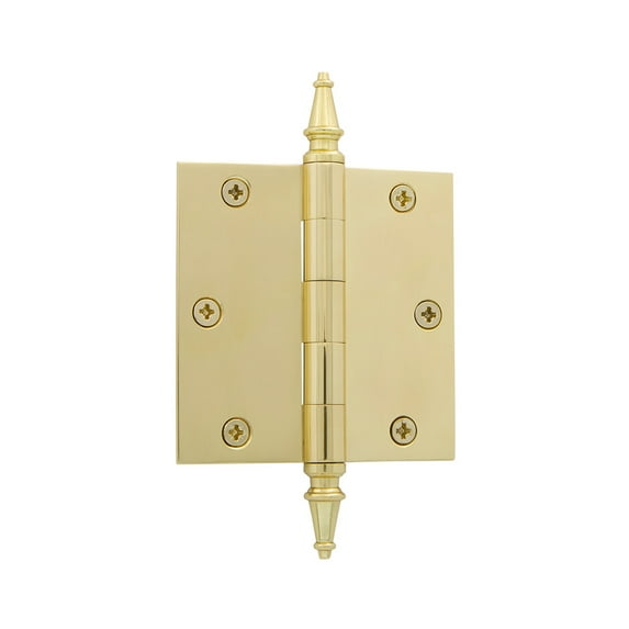 Grandeur Stehng-Sq-Mar-Res-3.5 3.5 X 3.5" Plain Bearing Square Corner Mortise Door Hinge -