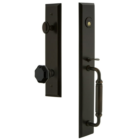 Grandeur Favcgrlyo_Esetd_Na Fifth Avenue Solid Brass Rose Dummy Full Plate 'C' Grip