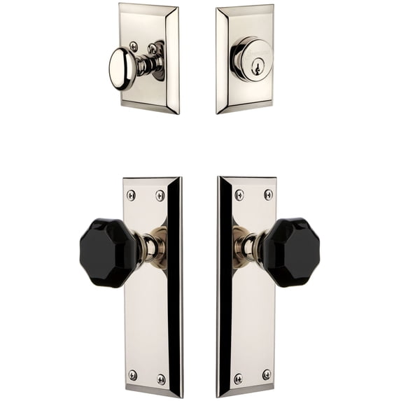 Grandeur Favlyo_Sp_Eset_238 Fifth Avenue Solid Brass Rose Single Cylinder Keyed Entry
