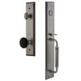 thumbnail image 1 of Grandeur 5th Avenue Single Cylinder Handleset with C Grip and Coventry Knob, 1 of 5