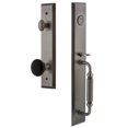 thumbnail image 1 of Grandeur 5th Avenue Single Cylinder Handleset with F Grip and Coventry Knob, 1 of 5