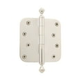 thumbnail image 1 of Grandeur Acohng-Rd-St-Res-4 4 X 4" Plain Bearing 5/8" Radius Corner Mortise Door Hinge -, 1 of 7