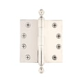 thumbnail image 1 of grandeur 4'' acorn tip heavy duty hinge with square corners, 1 of 7