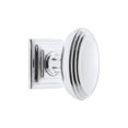 thumbnail image 1 of Grandeur 804722 Anneau 1-3/4" Solid Brass Flat Oval Cabinet Knob - Chrome, 1 of 7