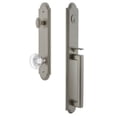 thumbnail image 1 of Grandeur Arcdgrbor_Esetd_Na Arc Solid Brass Rose Dummy Full Plate "D" Grip Handleset -, 1 of 5