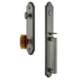 thumbnail image 1 of Grandeur Arcdgrbca_Eset_234 Arc Solid Brass Rose Keyed Entry Single Cylinder Full Plate, 1 of 5