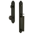 thumbnail image 1 of Grandeur Arc D Grip Single Cylinder Handleset with Windsor Knob, 1 of 5