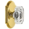thumbnail image 1 of Grandeur Arcbcc_Prv_234 Arc Solid Brass Privacy Set - Brass, 1 of 6