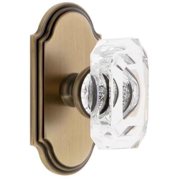 Grandeur 827738 Arc Solid Brass Passage Set - Brass