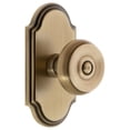 thumbnail image 1 of Grandeur Bouton Door Knob with Arc Plate, 1 of 6