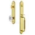 thumbnail image 1 of Grandeur Arccgrbia_Eset_238 Arc Solid Brass Rose Keyed Entry Single Cylinder Full Plate, 1 of 5