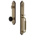 thumbnail image 1 of Grandeur Arc Single Cylinder Handleset with C Grip and Coventry Knob, 1 of 5
