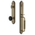 thumbnail image 1 of Grandeur 852124 Arc Solid Brass Rose Keyed Entry Single Cylinder 'C' Grip Handleset -, 1 of 5