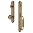 thumbnail image 1 of Grandeur Arc C Grip Single Cylinder Handleset with Soleil Knob, 1 of 5