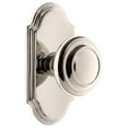thumbnail image 1 of Grandeur Arccir_Sd_Na Arc Solid Brass Single Dummy Door Knob - Nickel, 1 of 6