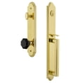 thumbnail image 1 of Grandeur Arcdgrlyo_Esetd_Na Arc Solid Brass Rose Dummy Full Plate 'D' Grip Handleset -, 1 of 5