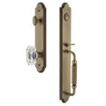 thumbnail image 1 of Grandeur 843527 Arc Solid Brass Rose Keyed Entry Single Cylinder Full Plate "F" Grip, 1 of 5