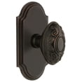 thumbnail image 1 of Grandeur Arcgvc_Dd_Na Arc Solid Brass Dummy Door Knob Set - Bronze, 1 of 6