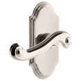 thumbnail image 1 of Grandeur 821095 Arc Solid Brass Left Handed Single Dummy Door Lever - Nickel, 1 of 6