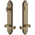 thumbnail image 1 of Grandeur Arcnew_Tp_Eset_238_Rh Arc Solid Brass Tall Plate Single Cylinder Keyed Entry Set, 1 of 1