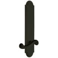 thumbnail image 1 of Grandeur Arcnew_Tp_Psg_238_Lh Arc Solid Brass Tall Plate Rose Left Handed Passage Door, 1 of 1