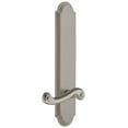 thumbnail image 1 of Grandeur Arcnew_Tp_Sd_Na_Rh Arc Solid Brass Tall Plate Rose Right Handed Single Dummy Door, 1 of 1