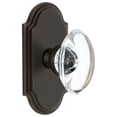 thumbnail image 1 of Grandeur Arcpro_Psg_238 Arc Solid Brass Rose Passage Door Knob Set - Bronze, 1 of 6