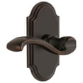 thumbnail image 1 of Grandeur 811431 Arc Solid Brass Dummy Door Lever Set - Bronze, 1 of 6