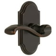 thumbnail image 1 of Grandeur Arcprt_Sd_Na_Rh Arc Solid Brass Right Handed Single Dummy Door Lever - Bronze, 1 of 6
