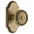 thumbnail image 1 of Grandeur Arcsol_Psg_234 Arc Solid Brass Passage Door Knob Set - Brass, 1 of 6