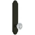 thumbnail image 1 of Grandeur Arcver_Tp_Dd_Na Arc Solid Brass Tall Plate Rose Dummy Door Knob Set - Bronze, 1 of 1