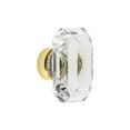thumbnail image 1 of Grandeur Bagu-Crys-Knob-Lg Baguette 1-3/4” Luxury Solid Crystal Emerald Cut Rectangular, 1 of 7