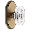 thumbnail image 1 of Grandeur Baguette Crystal Door Knob with Arc Plate, 1 of 6