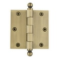 thumbnail image 1 of Grandeur Balhng-Sq-Mar-Res-3.5 Solid Brass 3.5 X 3.5" Plain Bearing Square Corner Mortise, 1 of 7