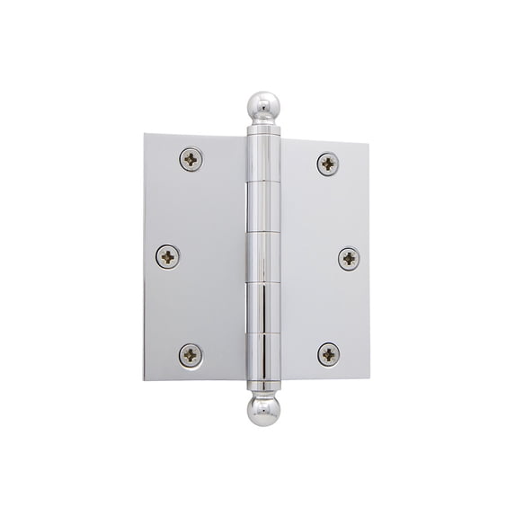grandeur 3.5'' ball tip residential hinge with square corners