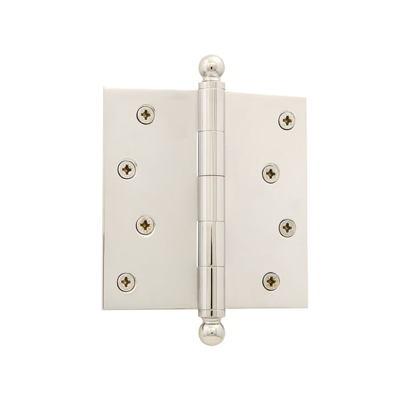 Grandeur Balhng-Sq-St-Res-4 Solid Brass 4 X 4" Plain Bearing Square Corner Mortise Door