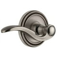 thumbnail image 1 of Grandeur Solbel_Dd_Na Soleil Solid Brass Dummy Door Lever Set - Grey, 1 of 6