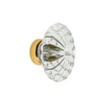 thumbnail image 1 of Grandeur Burg-Crys-Knob Burgundy 1-3/4" Luxury Flower Fluted Crystal Vintage Cabinet Knob, 1 of 7