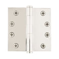 thumbnail image 1 of Grandeur Buthng-Sq-Ar-Hd-4 4 X 4" Square Corner Plain Bearing Solid Brass Mortise Door, 1 of 7
