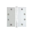 thumbnail image 1 of Grandeur Buthng-Sq-Ar-Hd-4.5 4.5" Square Corner Mortise Door Hinge - Chrome, 1 of 7