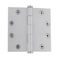 thumbnail image 1 of Grandeur 823301 4.5" Square Corner Mortise Door Hinge - Nickel, 1 of 7