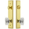 thumbnail image 1 of Grandeur Carbcc_Tp_Eset_234 Carre Solid Brass Tall Plate Single Cylinder Keyed Entry Set -, 1 of 6