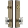 thumbnail image 1 of Grandeur Carbcc_Tp_Eset_238 Carre Solid Brass Tall Plate Single Cylinder Keyed Entry Set -, 1 of 6