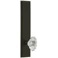 thumbnail image 1 of Grandeur Carbia_Tp_Psg_238 Carre Solid Brass Tall Plate Rose Passage Door Knob Set -, 1 of 1