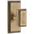 thumbnail image 1 of Grandeur Carcar_Dd_Na_Cs Carre Solid Brass Non-Turning Two-Sided Dummy Door Knob Set -, 1 of 1