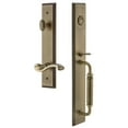 thumbnail image 1 of Grandeur Carcgrprt_Eset_238_Rh Carre Solid Brass Rose Right Handed Keyed Entry Single, 1 of 1