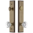 thumbnail image 1 of Grandeur Carchm_Tp_Eset_238 Carre Solid Brass Tall Plate Single Cylinder Keyed Entry Set -, 1 of 6