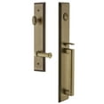 thumbnail image 1 of Grandeur 847351 Carre Solid Brass Rose Left Handed Keyed Entry Single Cylinder Full Plate, 1 of 1