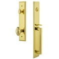 thumbnail image 1 of Grandeur Carr  F Grip Single Cylinder Handleset with Grande Victorian Interior Knob, 1 of 5